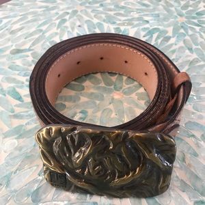 New Jo Ghost Leather Belt